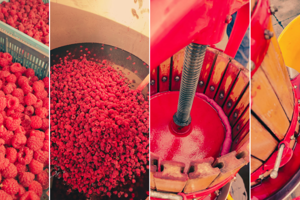 slow food craft raspberry liqueur